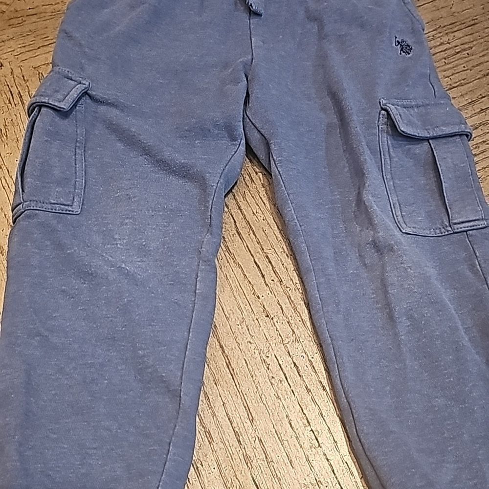 Gray blue jogger size 6/7 U.S. Polo Assn. - Picture 3 of 14